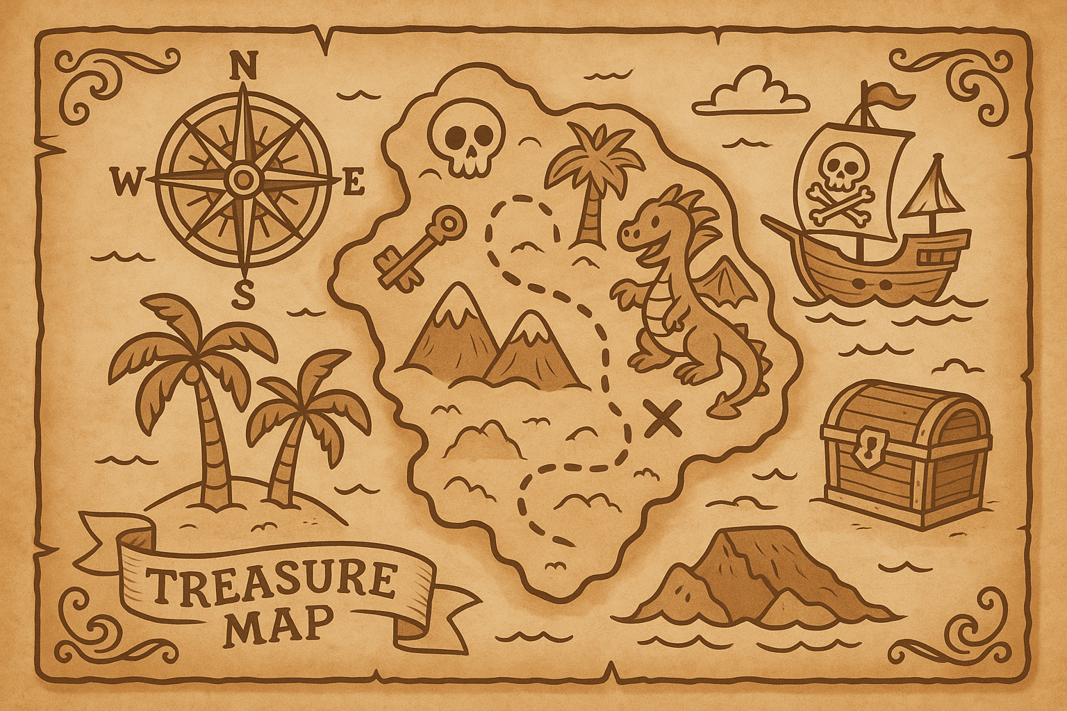 Carte au trésor